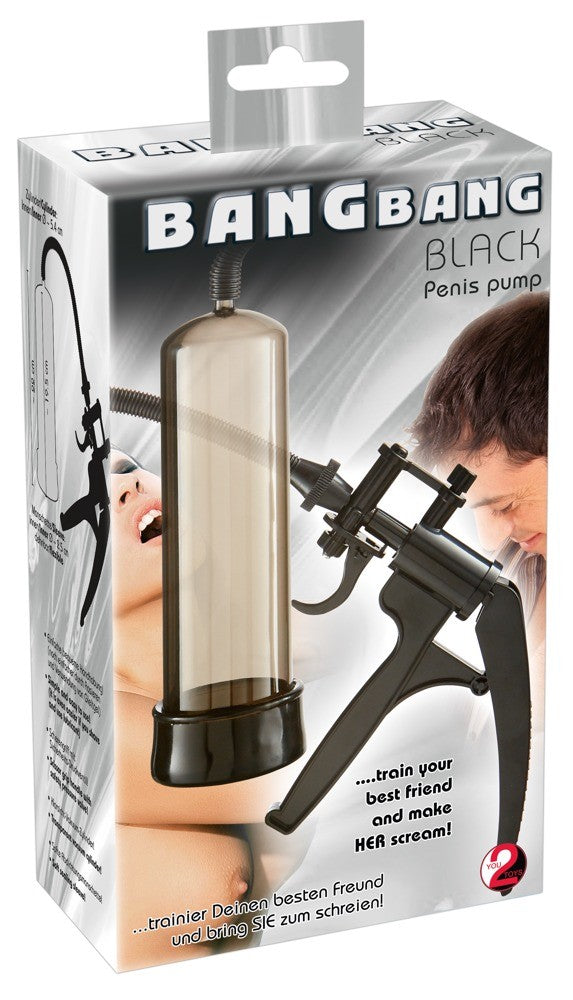 Pompa per pene Bang Bang black pump