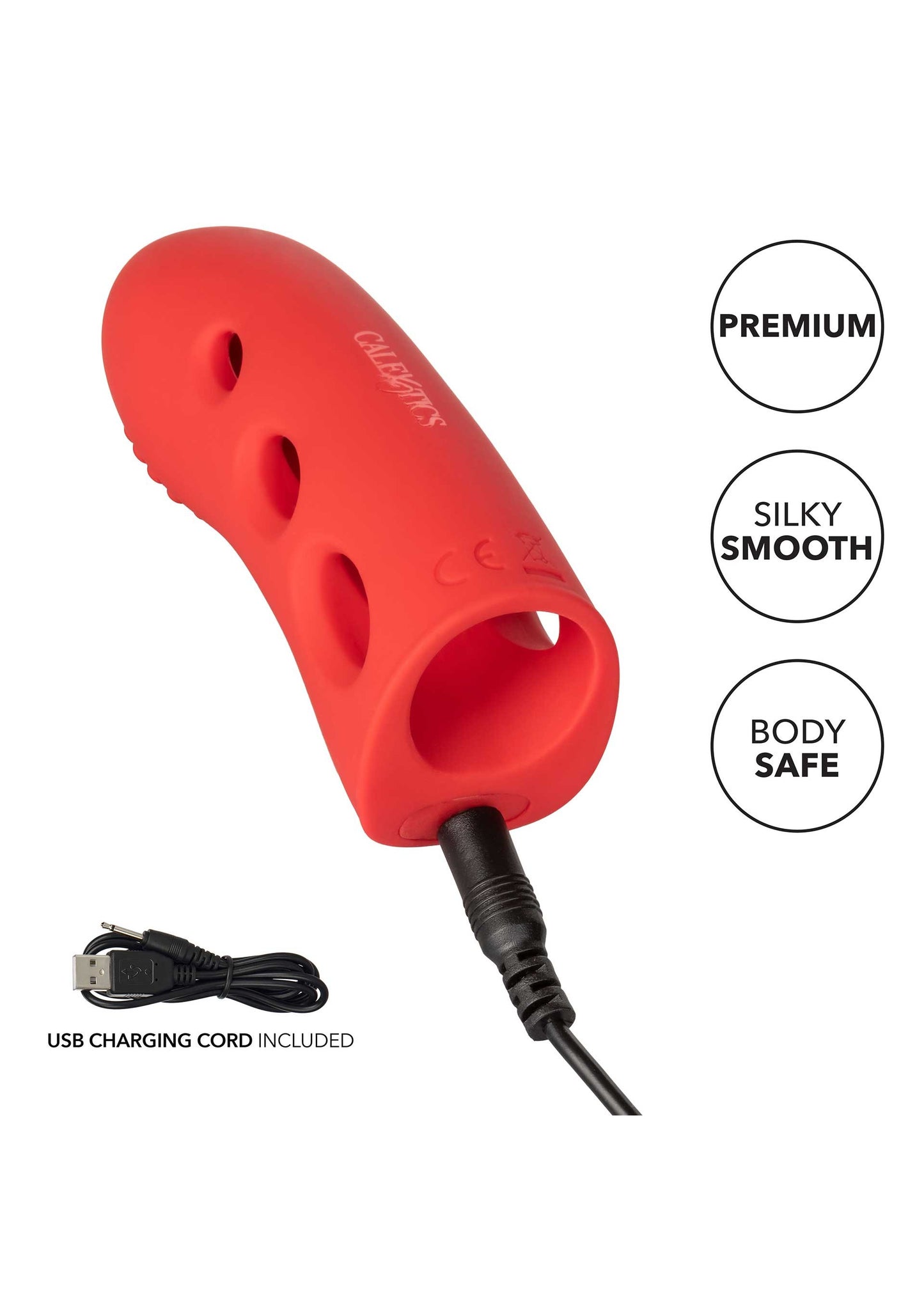 Silicone Marvelous Arouser red