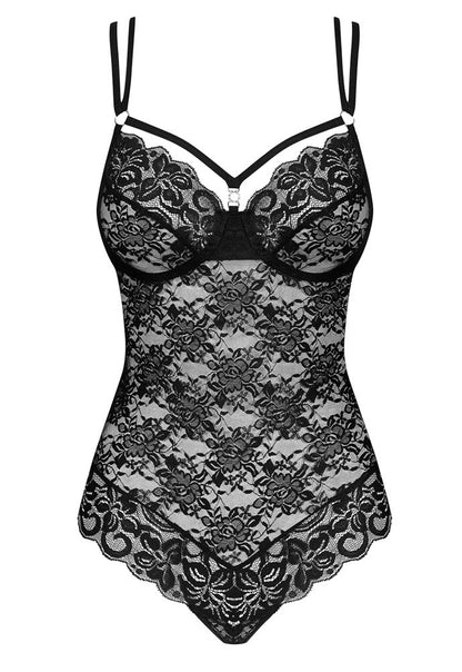 Body sexy in pizzo nero Amazing teddy