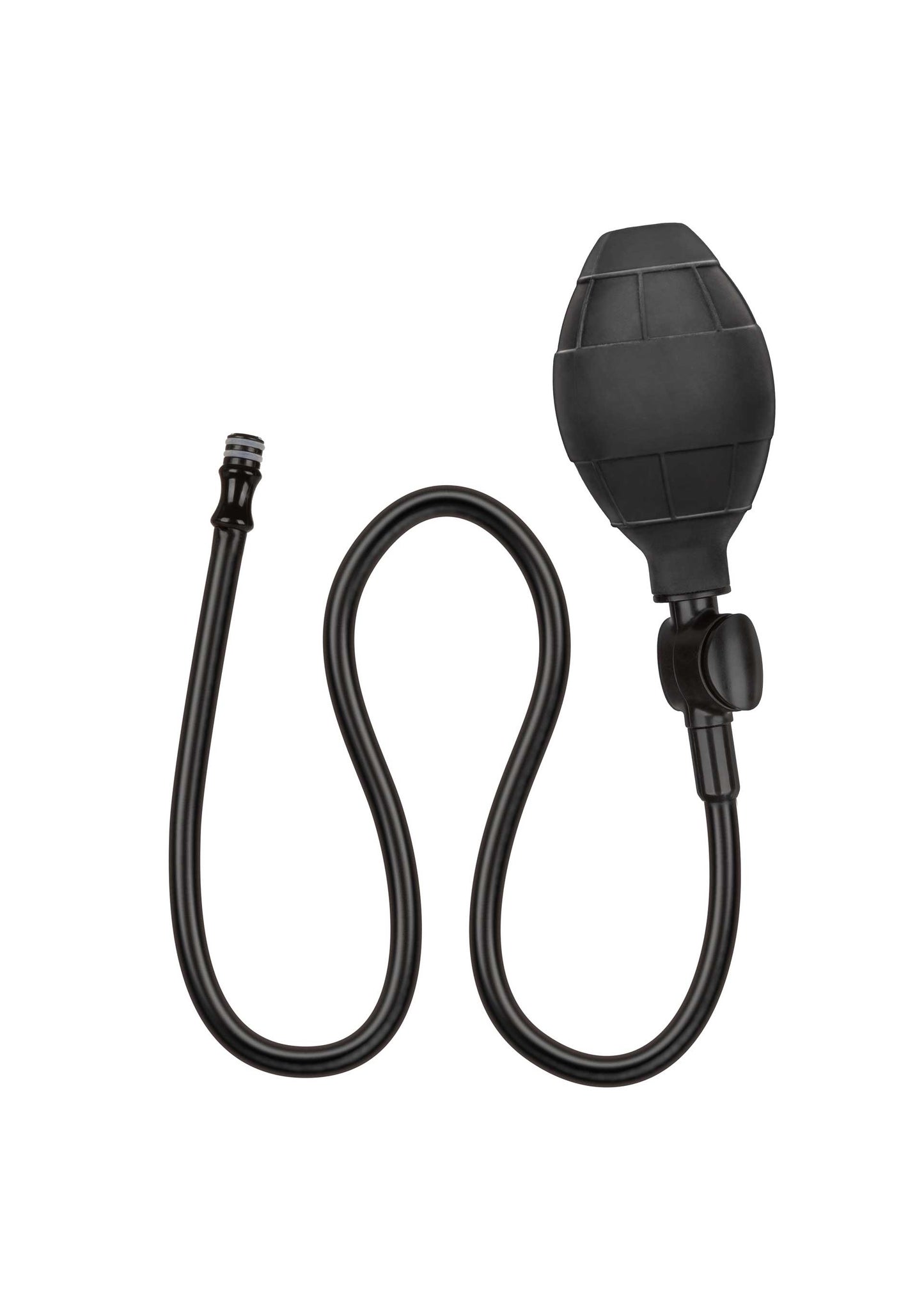 Plug anale nero in silicone gonfiabile Inflatable medium