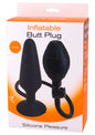 Plug gonfiabile Nero Inflatable Butt Plug L