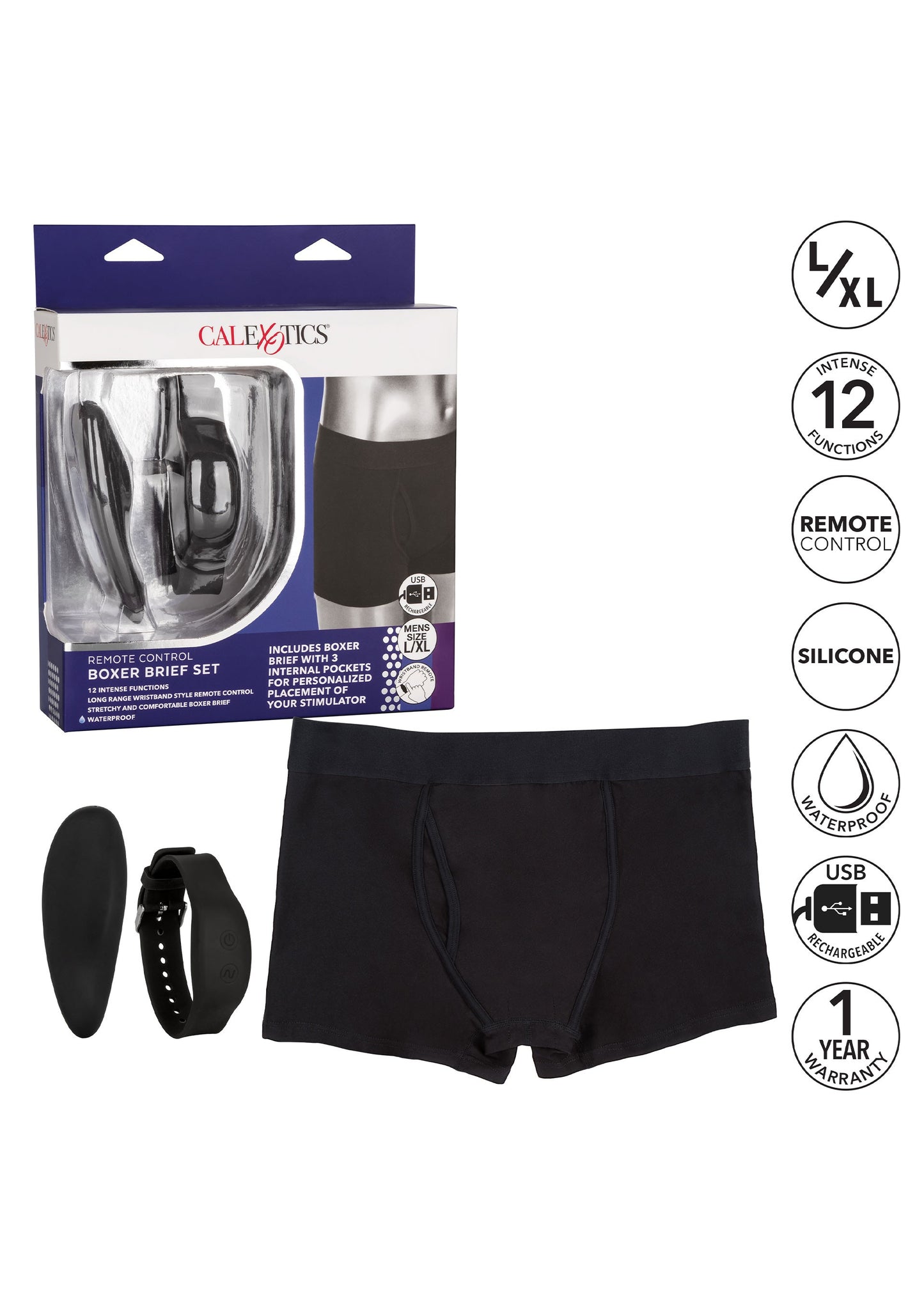 Remote Control Boxer Brief Set L/XL