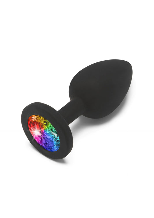 Plug anale Rainbow Booty Jewel Small