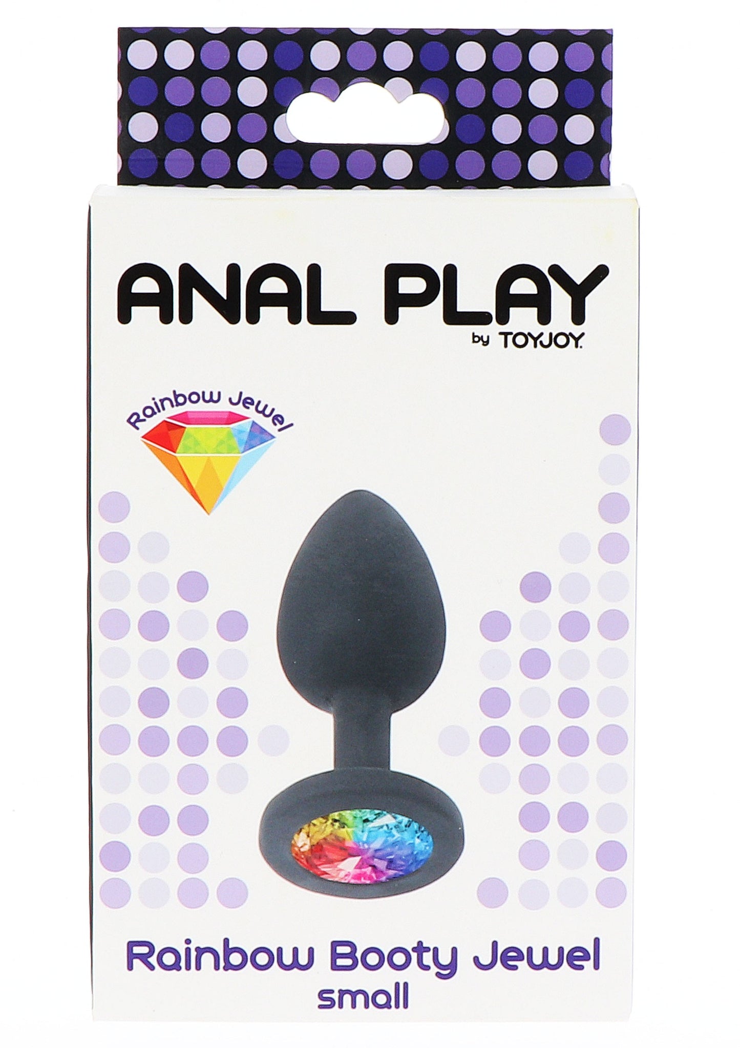 Plug anale Rainbow Booty Jewel Small