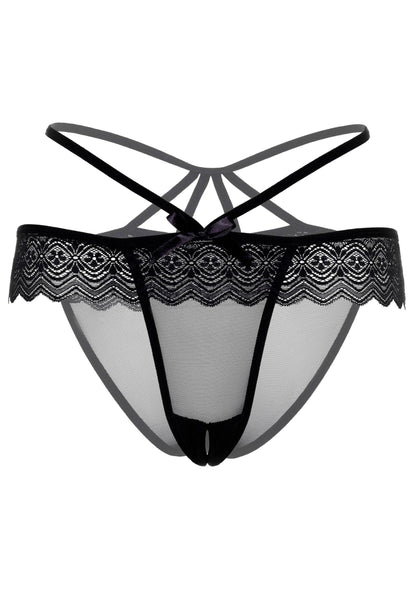 Slip donna in pizzo Taylor crotchless panty