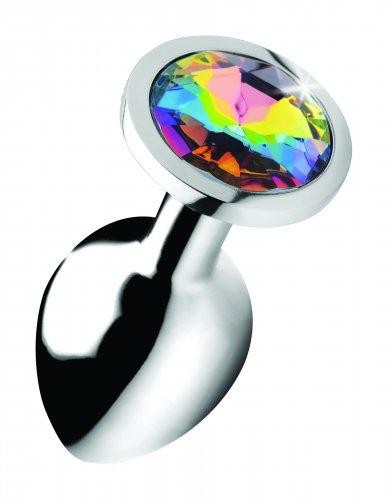 Plug anale Rainbow Gem Butt Plug - Mittel