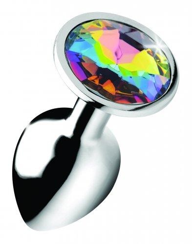 Anal Rainbow Gem Butt Plug - Klein