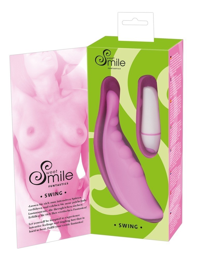 Stimolatore vaginale vibrante indossabile Smile Swing