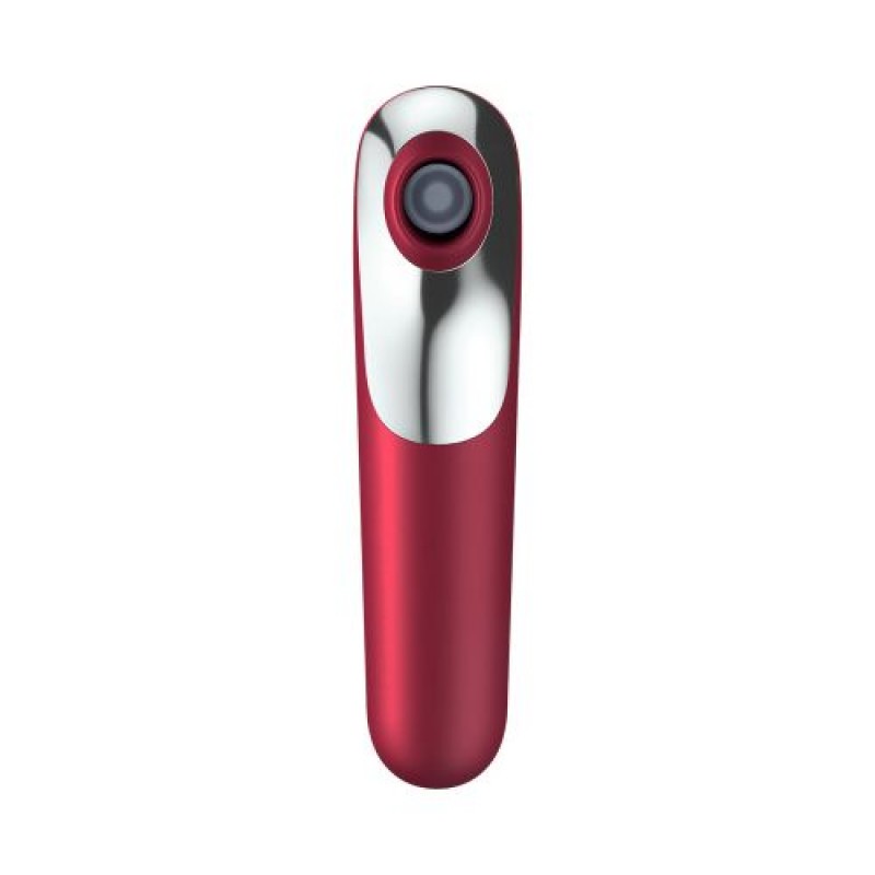 Succhia Clitoride Vibratore vaginale Dual Love red