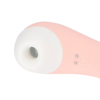 Vibratore vaginale anale con succhia clitoride Clitoral stimulator Pink Obsession