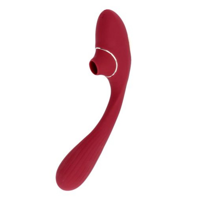 Vibratore vaginale succhia clitoride Red Shape