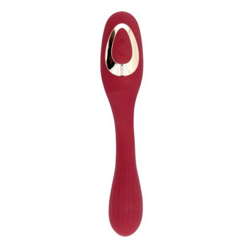 Vibratore vaginale succhia clitoride Red Shape