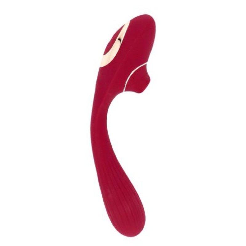 Vibratore vaginale succhia clitoride Red Shape