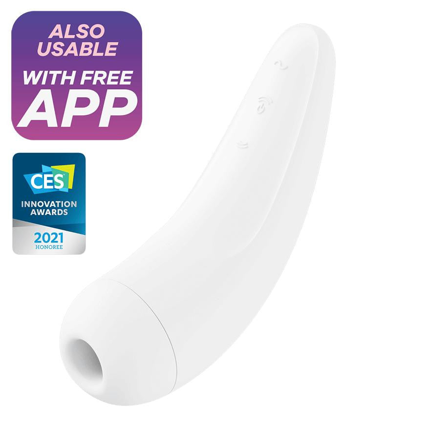 Succhia clitoride Satisfyer Curvy 2+ bluetooth