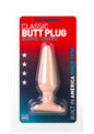 plug anale butt plugs smooth medium white