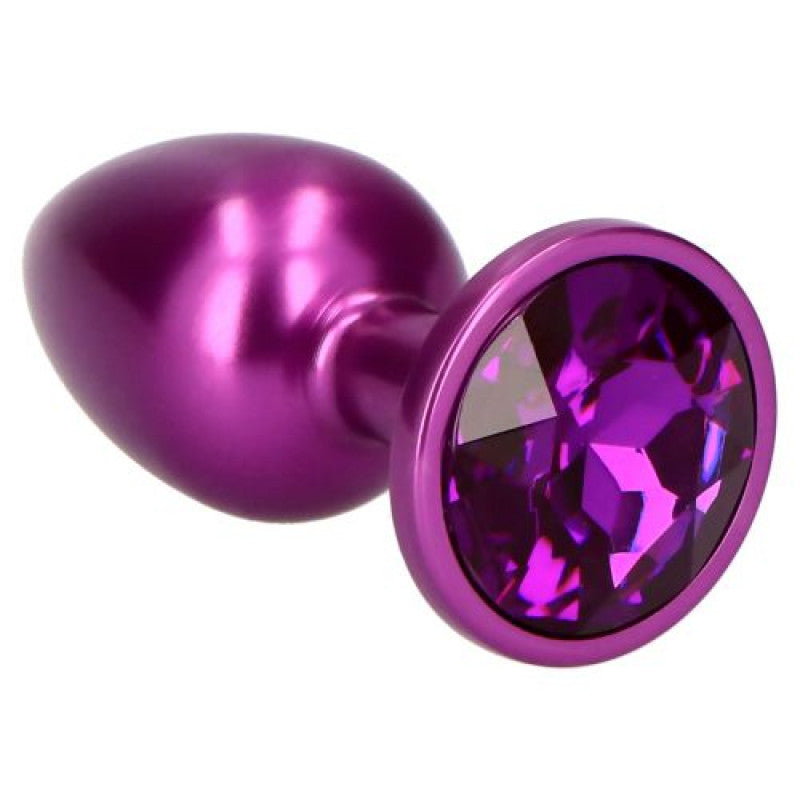 Plug anale Purple Teardrop Small