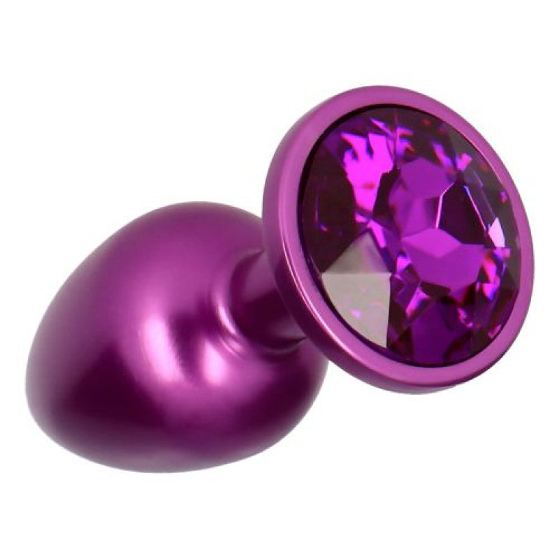 Plug anale Purple Teardrop Small