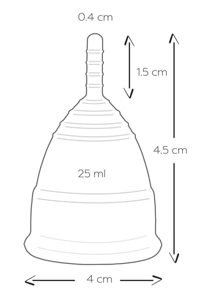 Coppette mestruali in silicone Menstrual Cups Size S