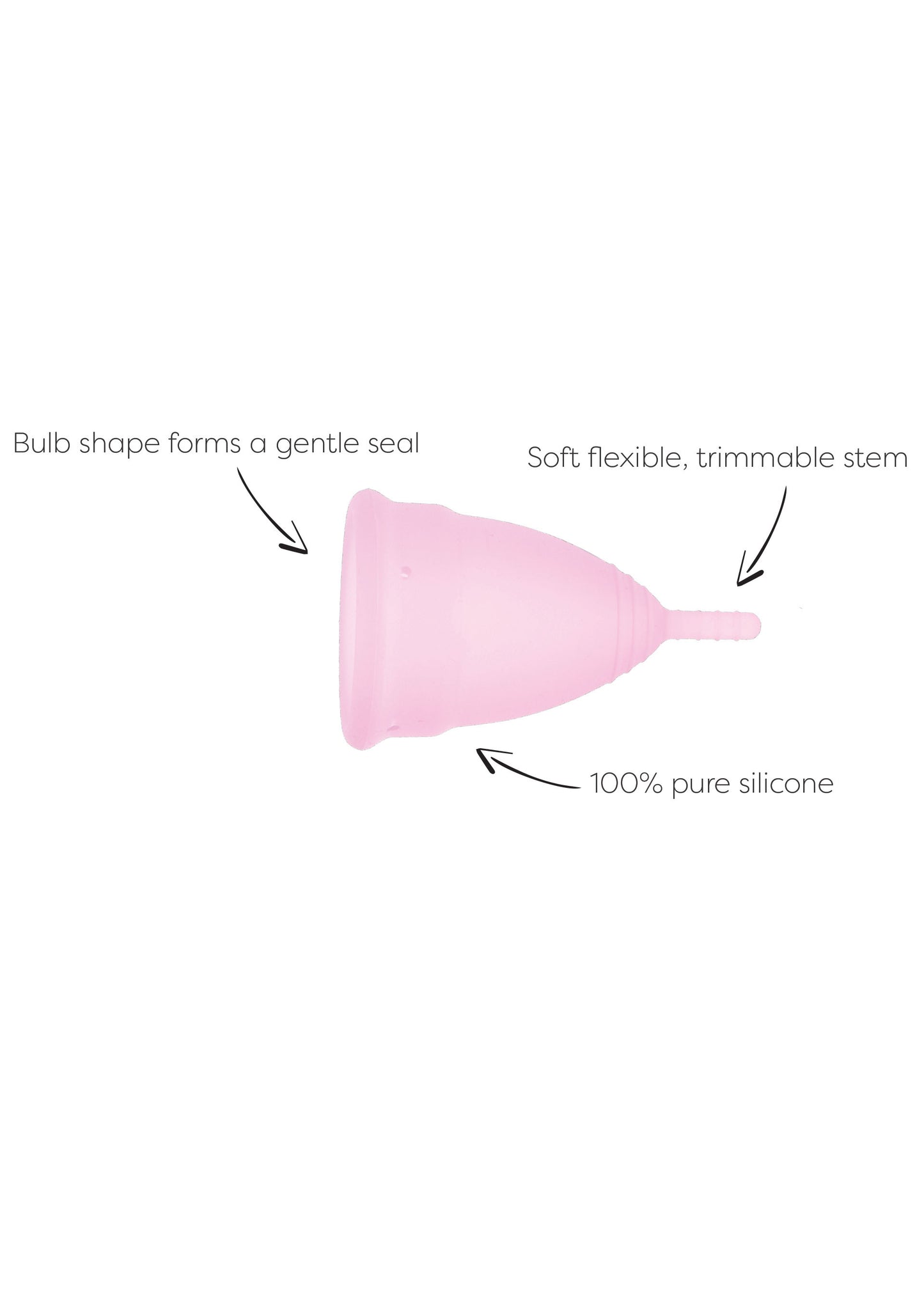 Coppette mestruali in silicone Menstrual Cups Size S