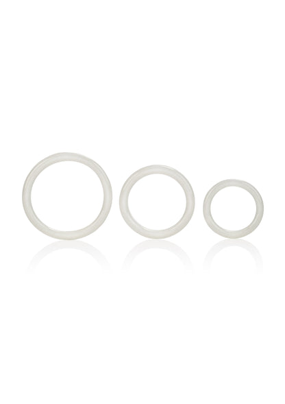 Anello fallico Glow in the dark kit Tri-Rings