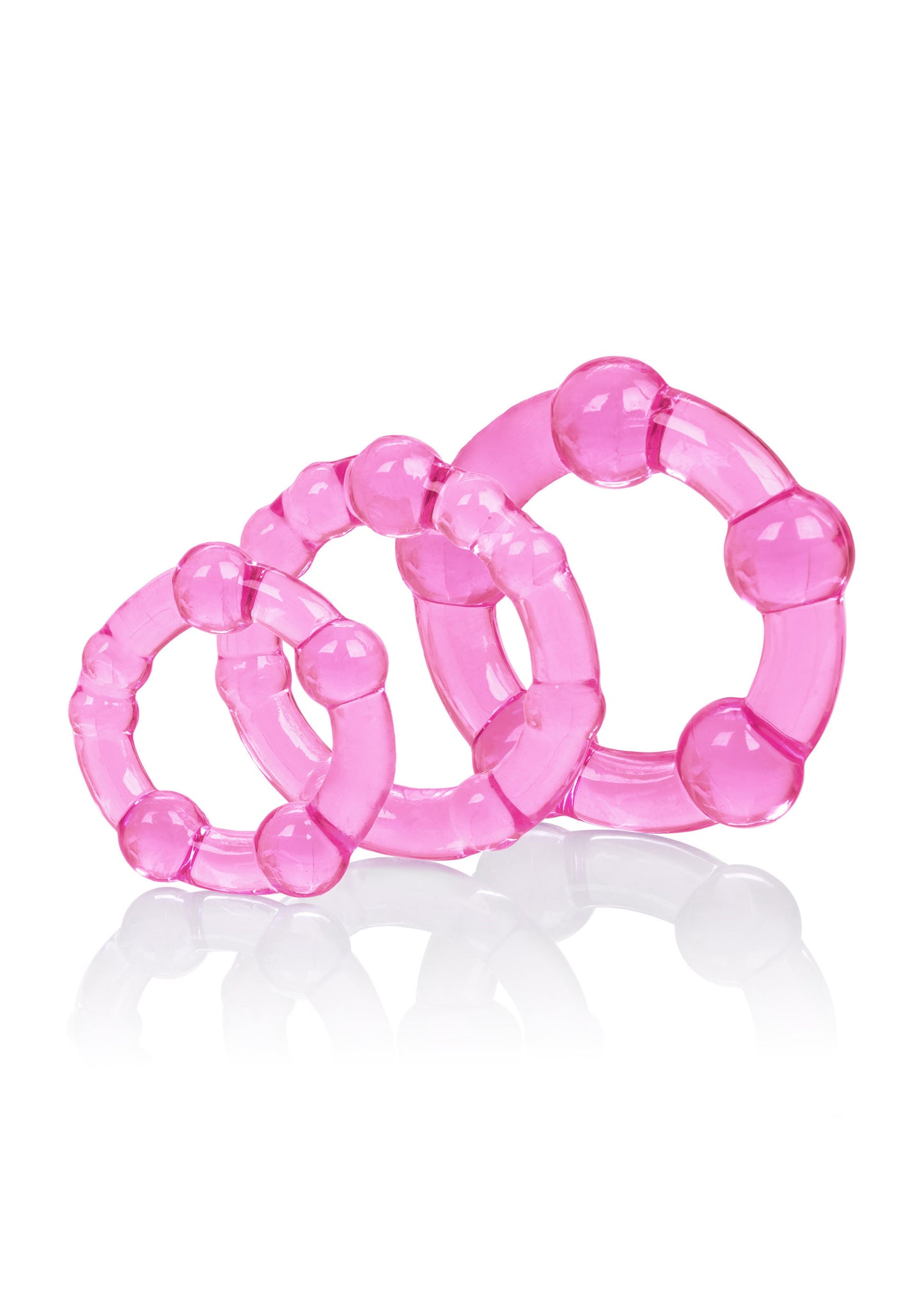 kit Anello fallico Island Rings pink 3 pz