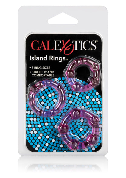 kit Anello fallico Island Rings pink 3 pz