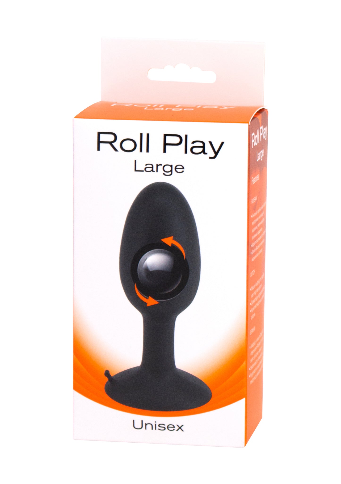 Plug anale in silicne Roll Play Large