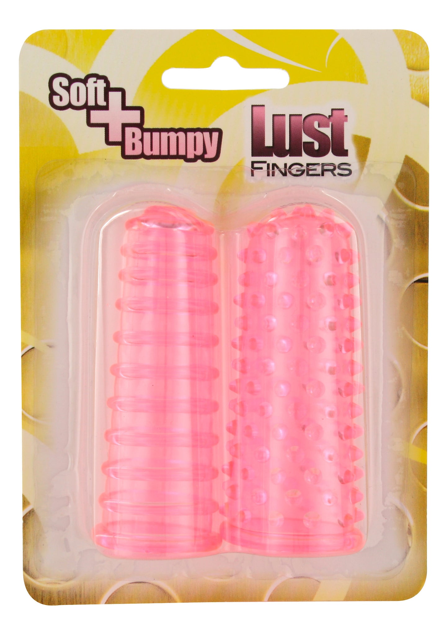 Guaina da dito stimola vagina Lustfingers Soft + Bumpy