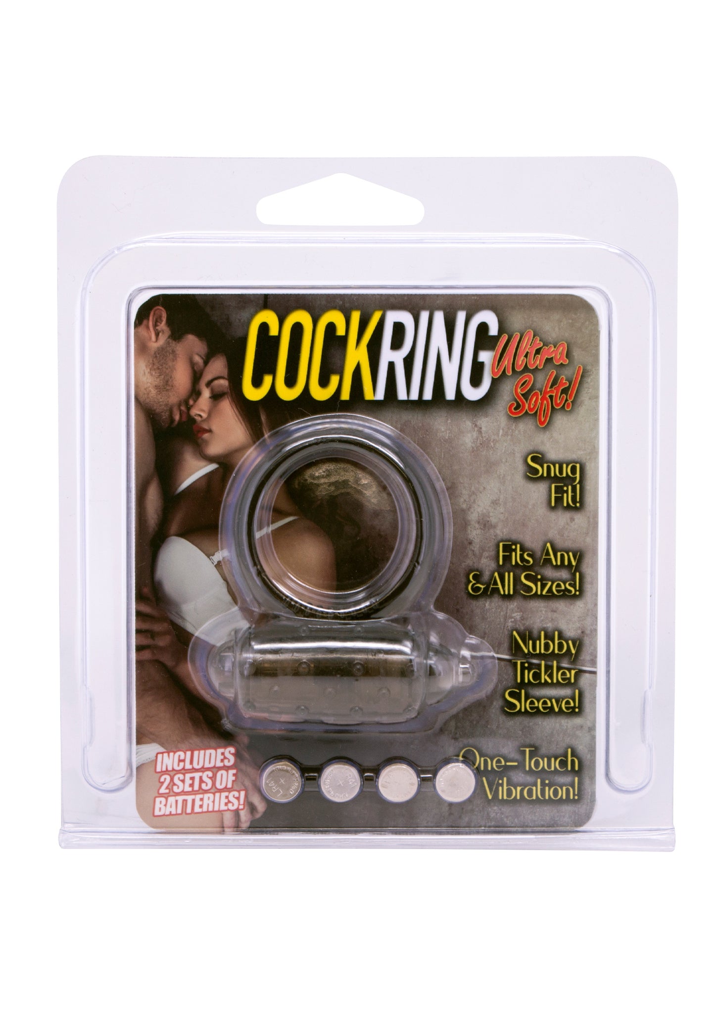 Anello fallico vibrante nero Mini Vibrating Cockring