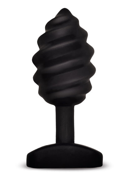 Plug anale nero vibrante Gplug Twist