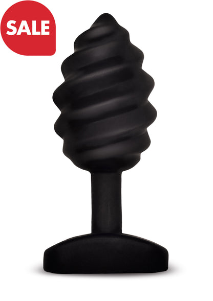 Plug anale nero vibrante Gplug Twist